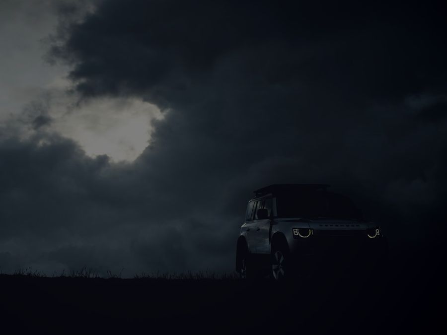 Defender 110 Dark Clouds