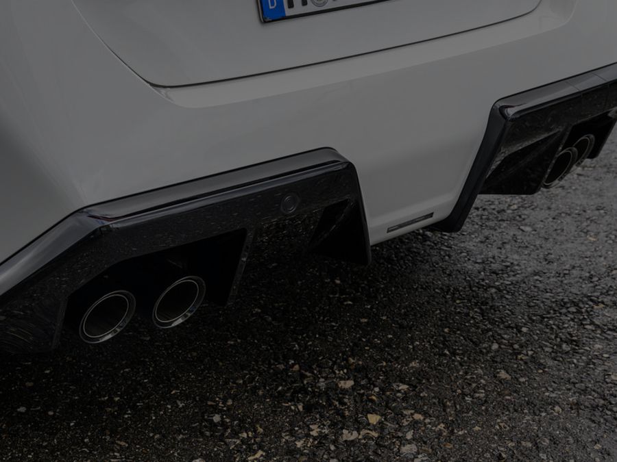 BMW M5 Rear Diffuser