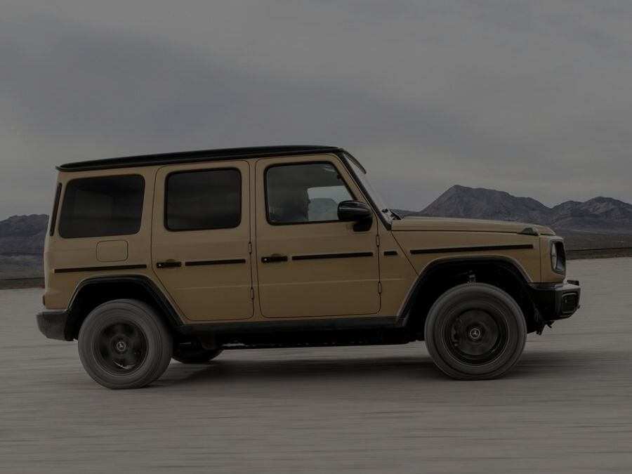 Mercedes-Benz G-Class Electric Moving
