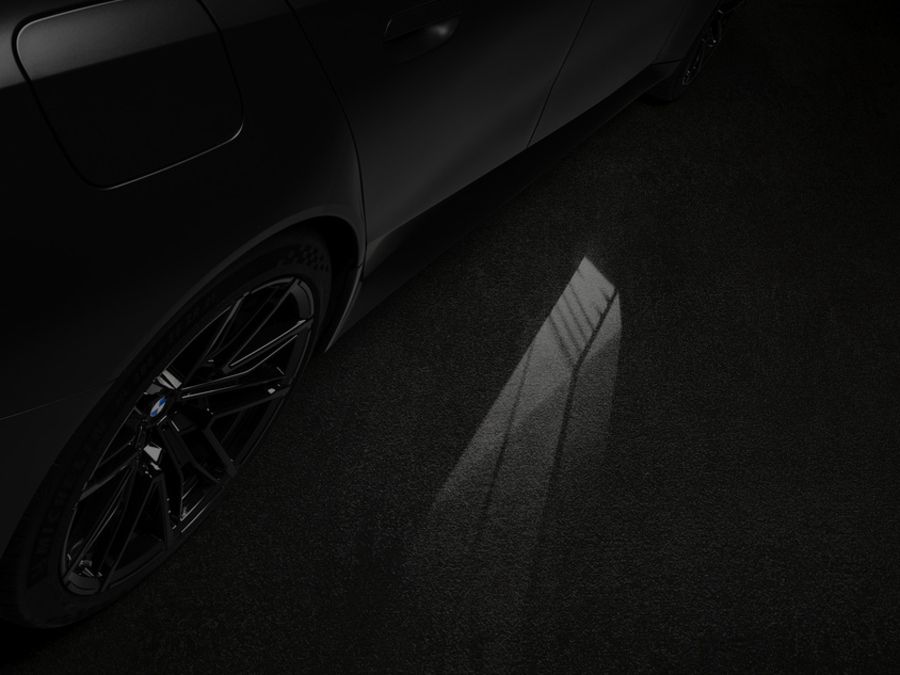 BMW M5 Touring Courtesy Light With Logo