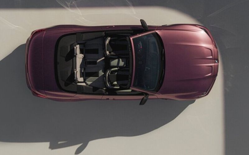 BMW M4 Convertible Birds Eye View