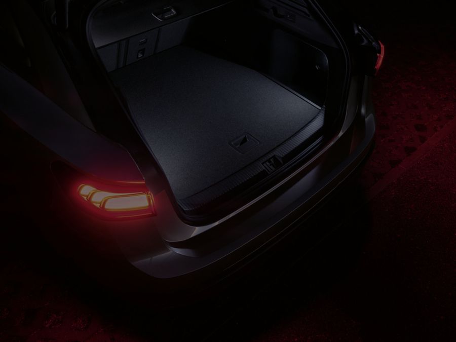 Volkswagen ID.7 Tourer Boot At Night