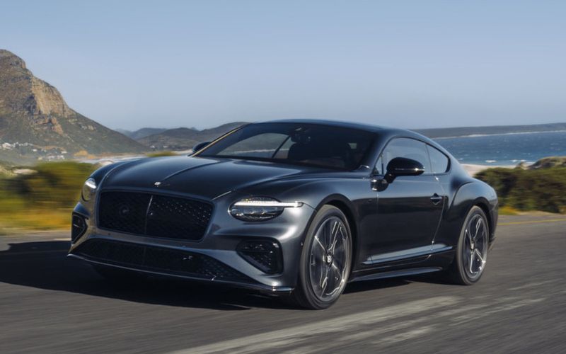 Bentley Continental GT Driving