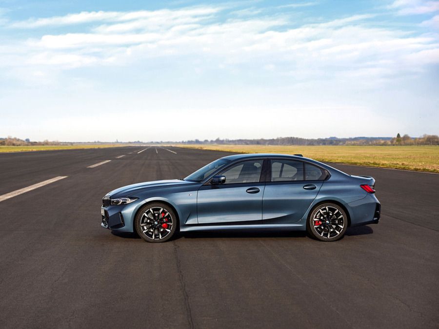 BMW 3 Series Saloon On A Runway