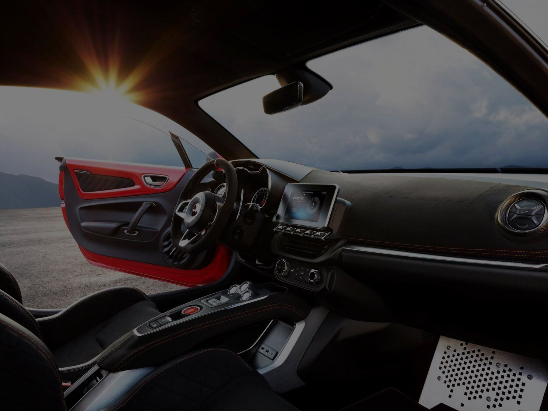 Alpine A110 Interior