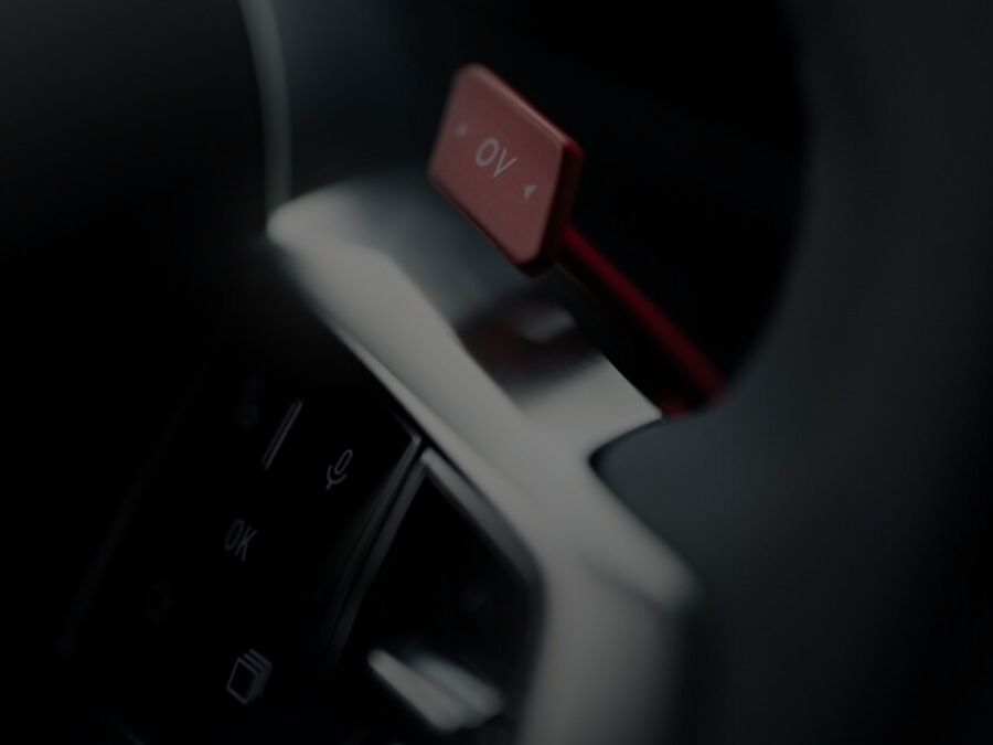 Alpine A290 Overtake Button