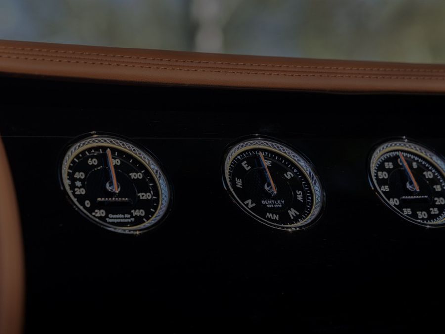 Bentley Continental GTC Dials