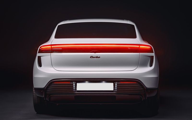 Porsche Macan Electric Back