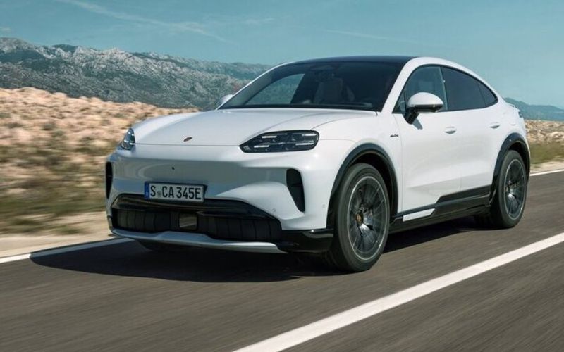 Porsche Cayenne Coupe Electric On Road