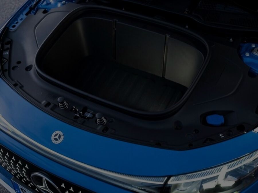 Mercedes-Benz CLA Electric Shooting Brake Frunk