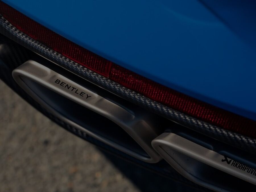 Bentley Continental GT Tailpipes