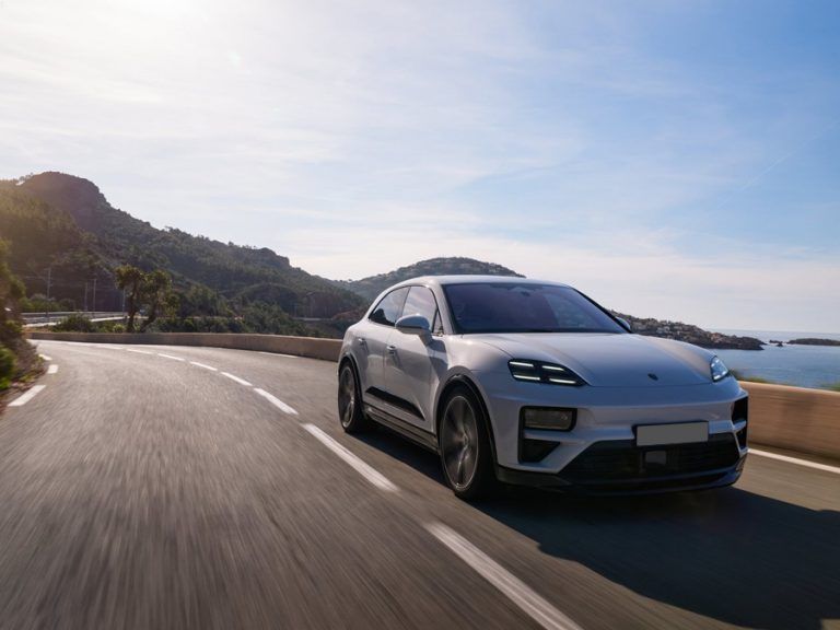 Porsche Macan Electric Driving