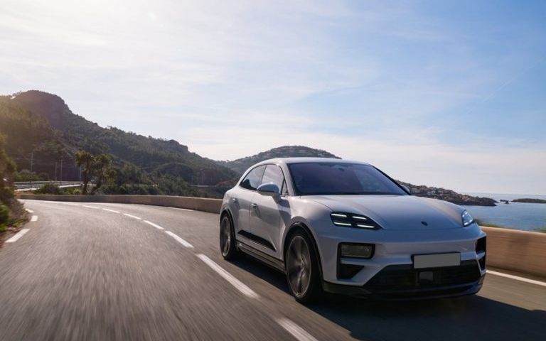 Porsche Macan Electric Driving