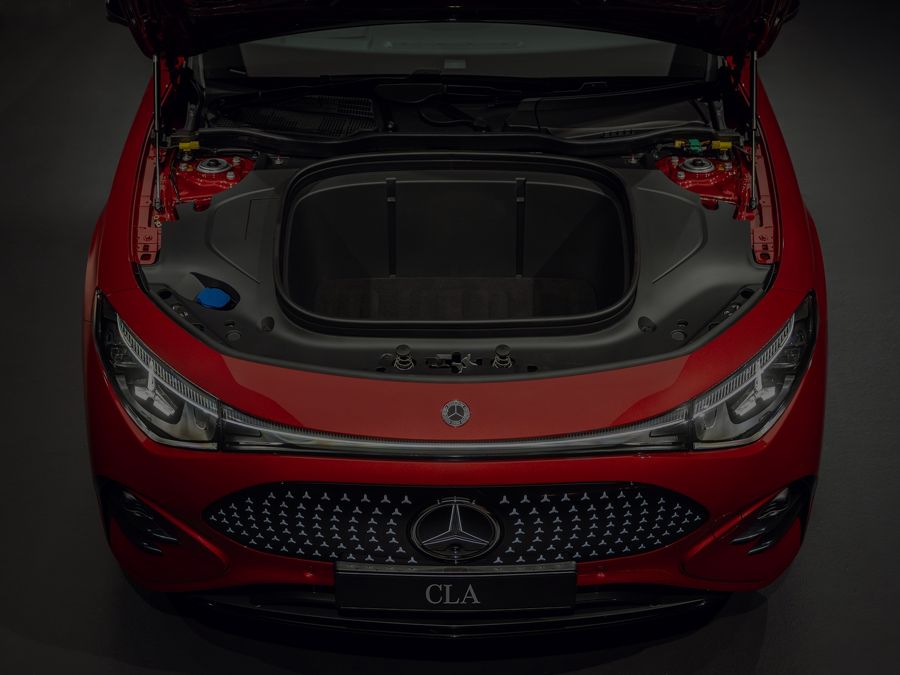 Mercedes CLA Electric Frunk