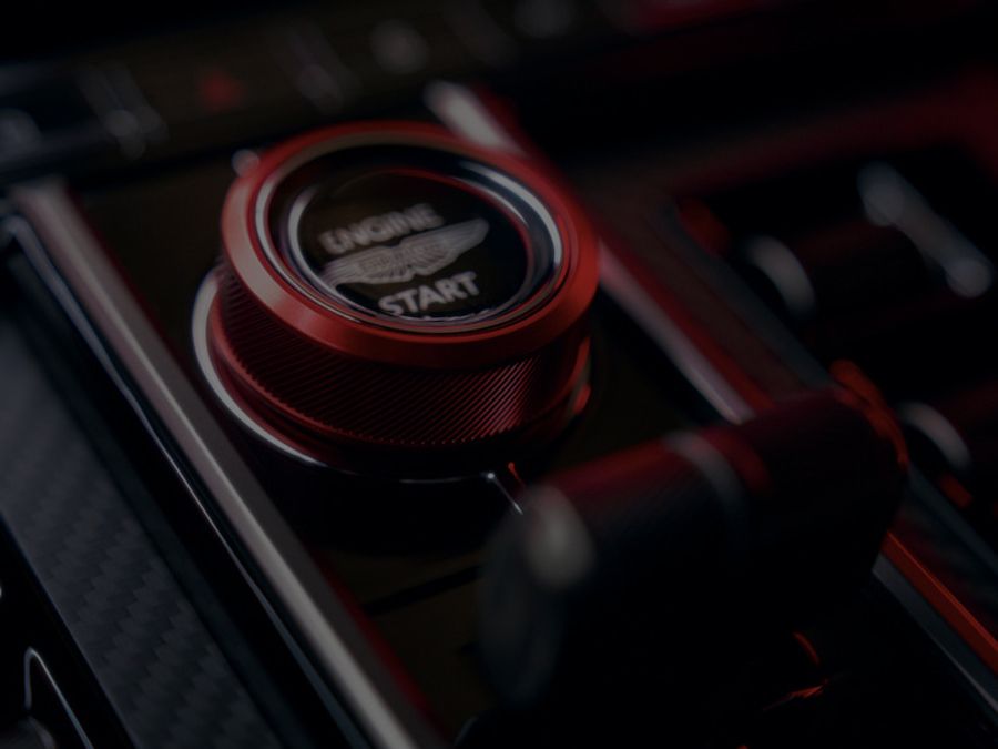 Aston Martin Vantage Engine Start Button