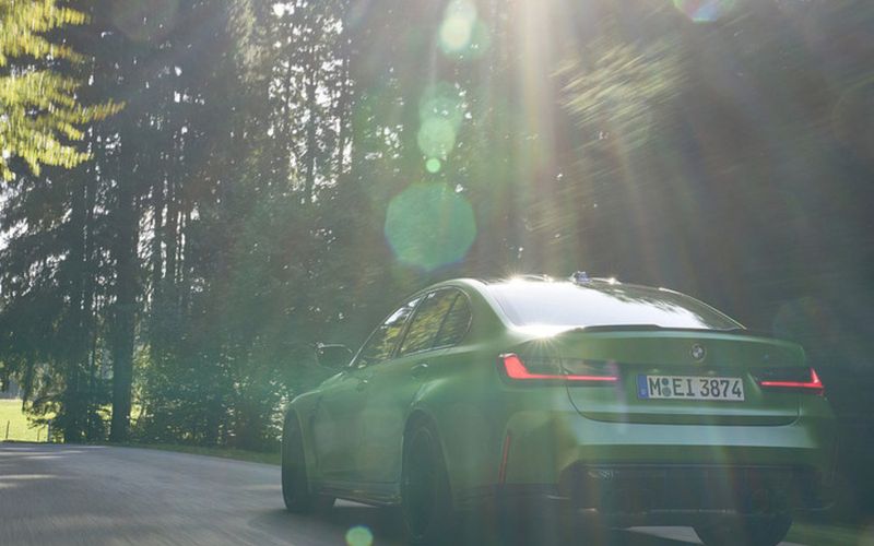 BMW M3 Saloon On Road