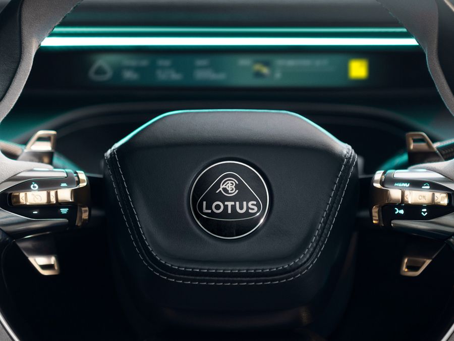 Lotus Eletre Steering Wheel