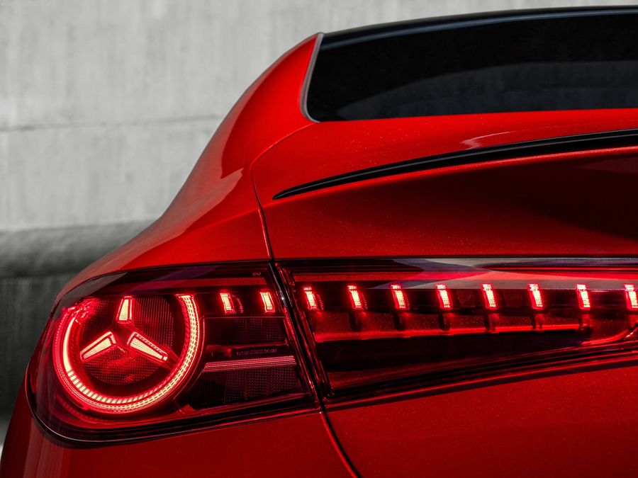 Mercedes CLA Electric Rear Lights