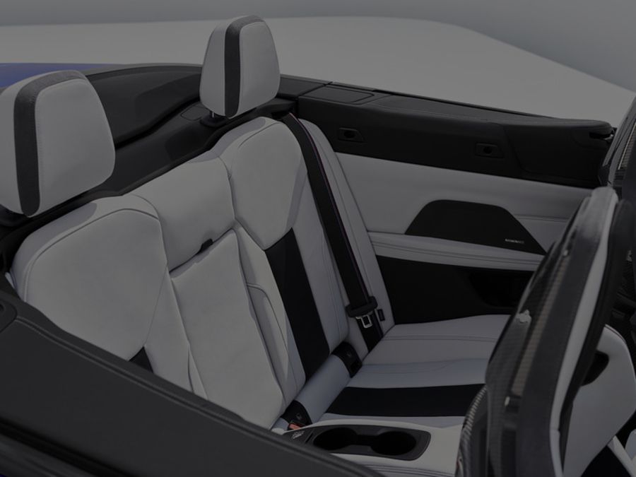 BMW M4 Convertible Rear Seats