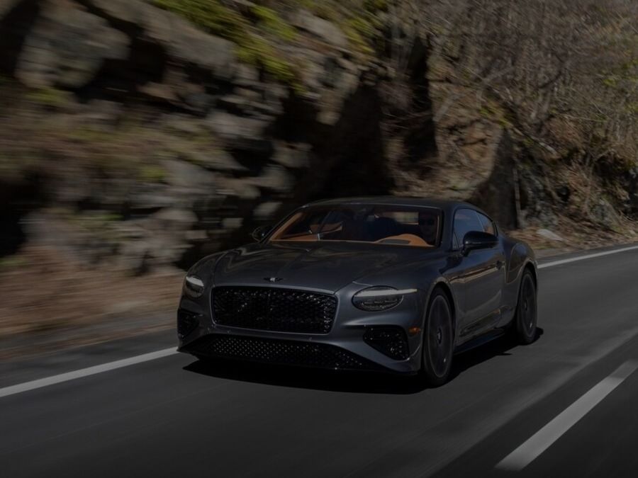 Bentley Continental GT Front On Road