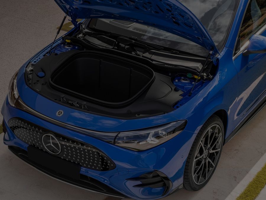 Mercedes-Benz Cla Electric Bonnet Open