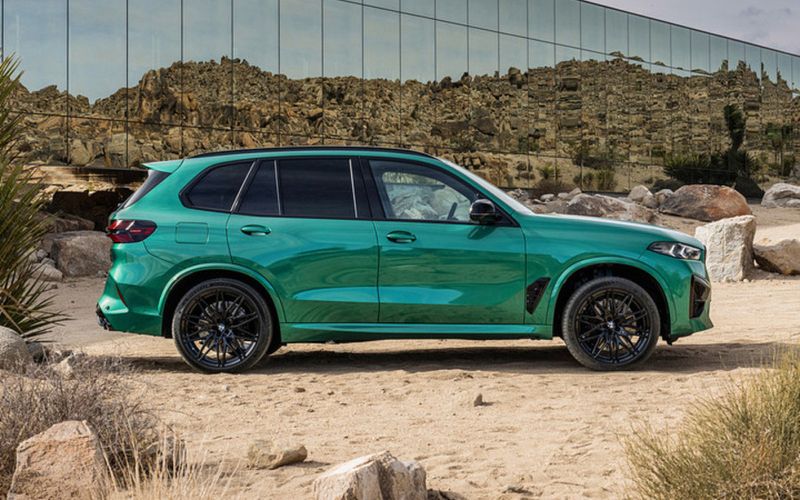 BMW X5 M Side Profile