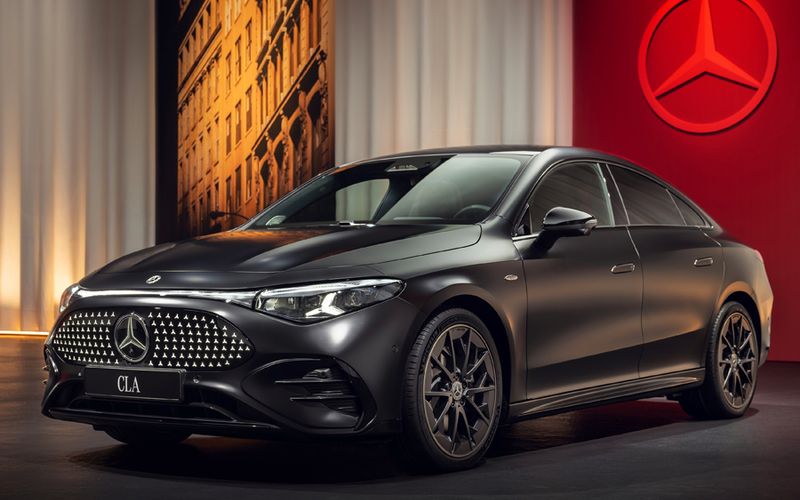 Mercedes CLA Electric Front