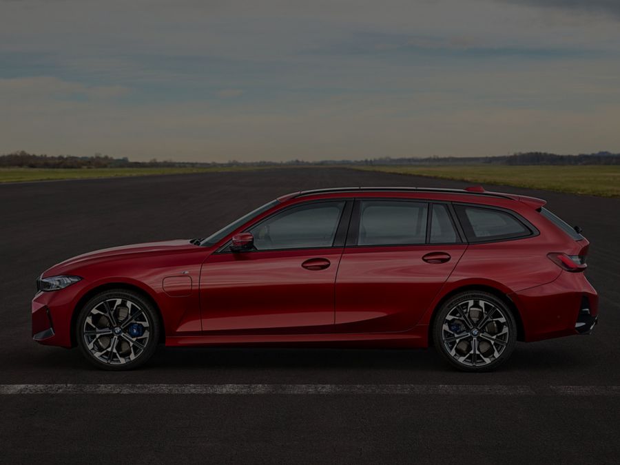 BMW 3 Series Touring Side Close Up