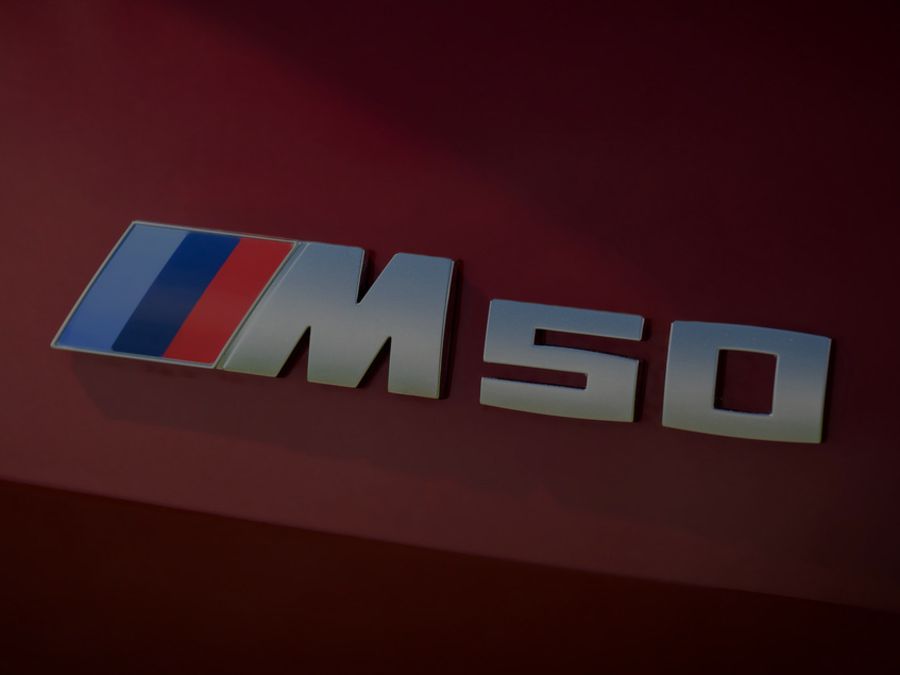 BMW X3 M50 Badge