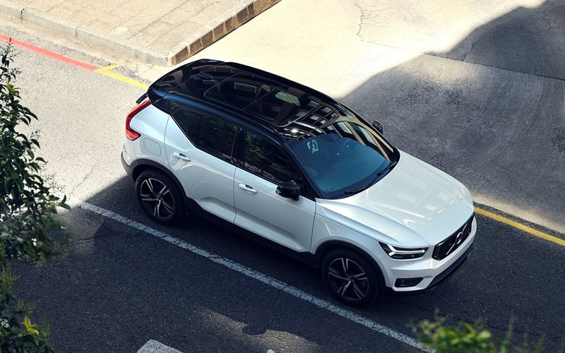 Volvo XC40 Birds Eye View