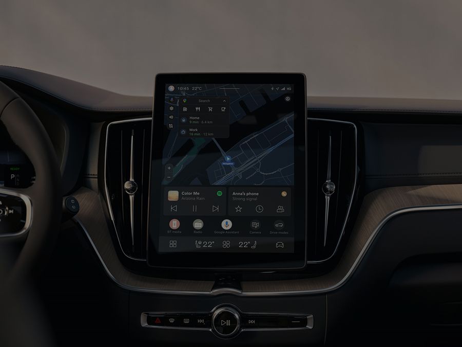 Volvo XC60 Infotainment Screen