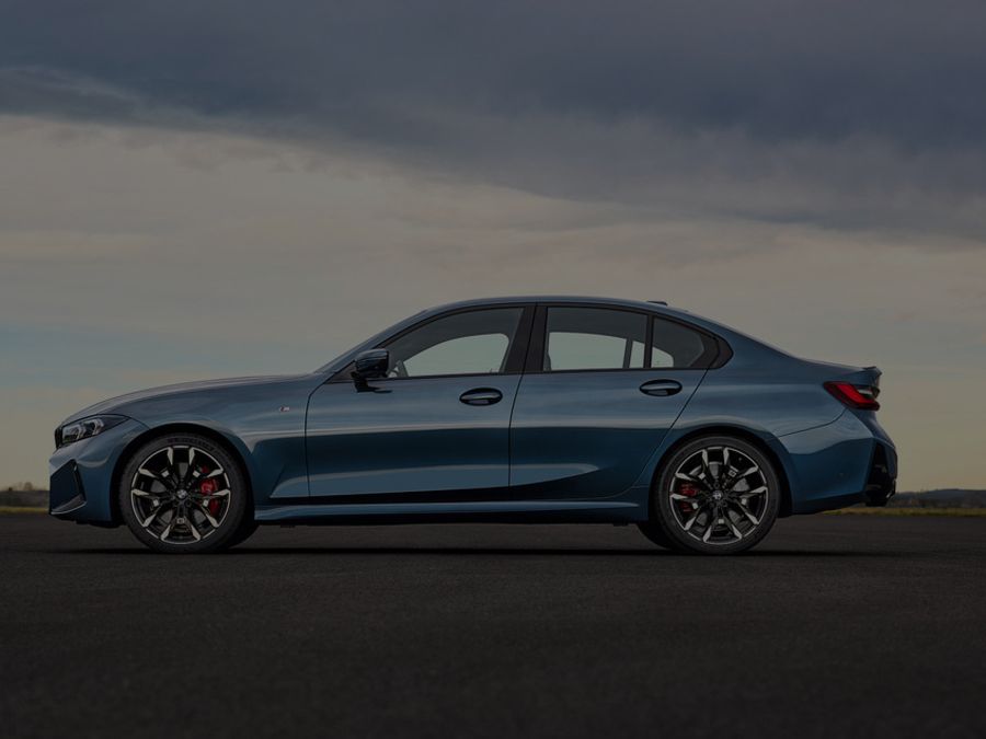 BMW 3 Series Saloon Side On Close Up