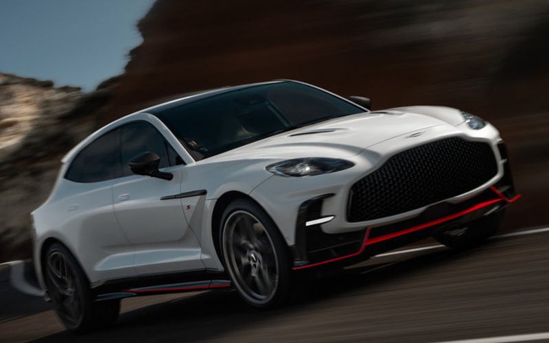 Aston Martin DBX S Moving