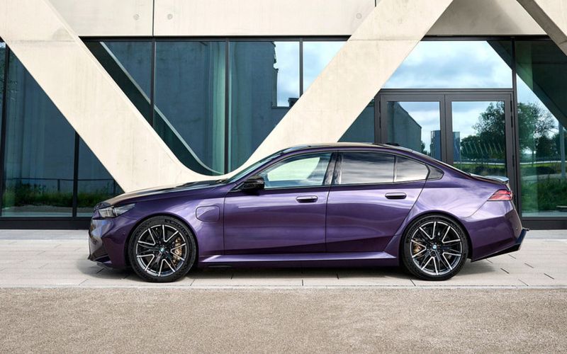 BMW M5 Saloon Parked