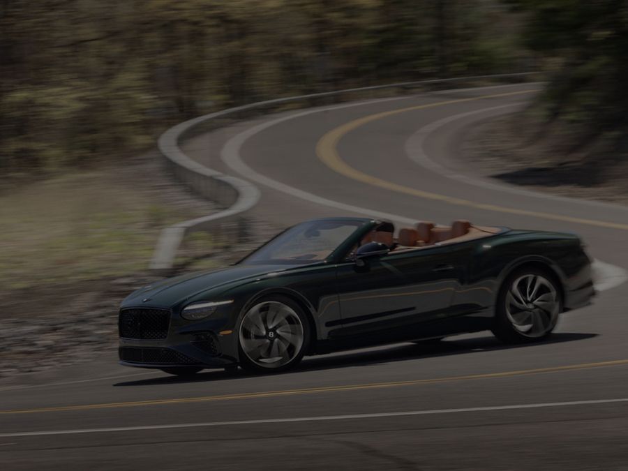 Bentley Continental GTC Cornering