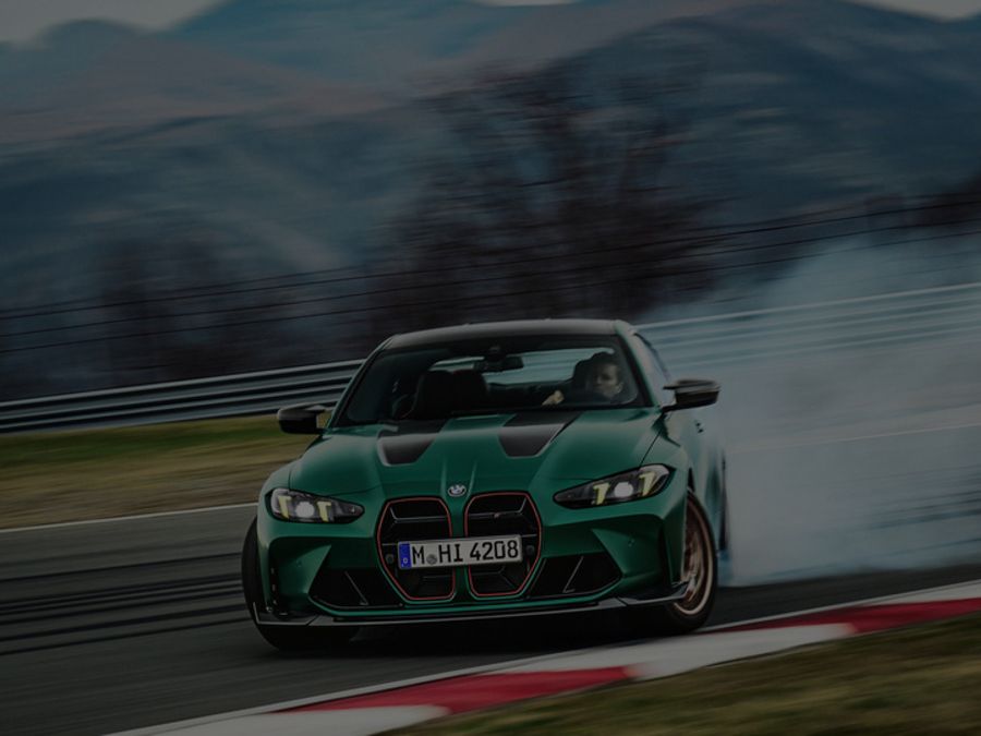 BMW M4 Coupe Drifting
