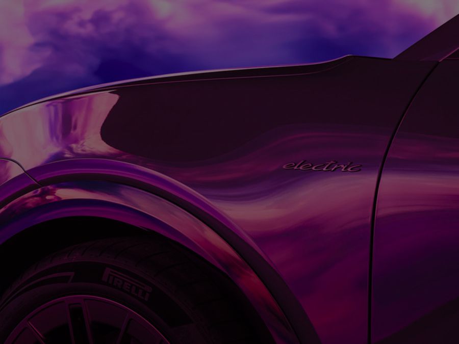 Porsche Cayenne Electric Badge