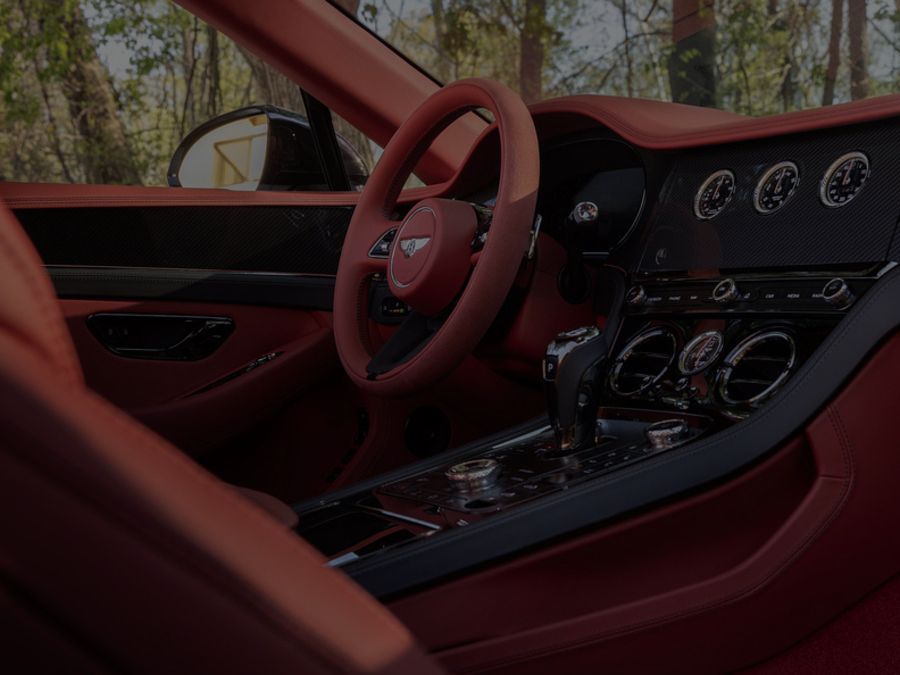 Bentley Continental GTC Red Interior