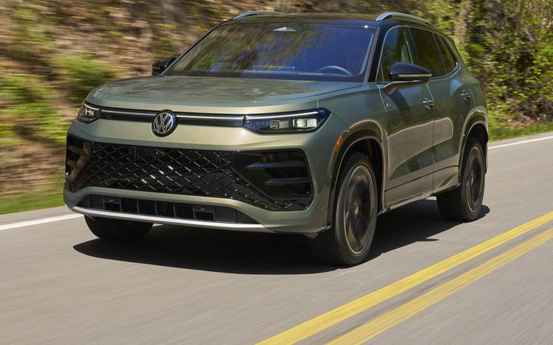 Volkswagen Tiguan Being Driven On A Road