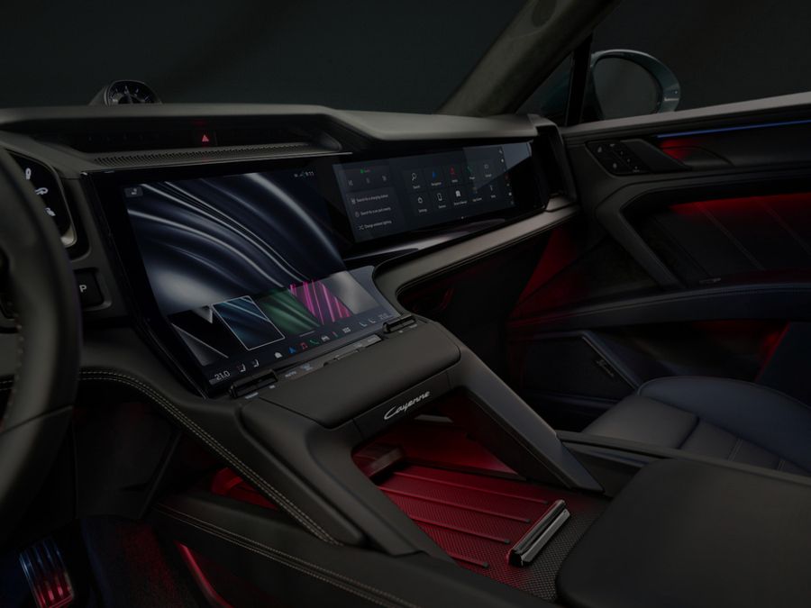 Porsche Cayenne Electric Flow Display