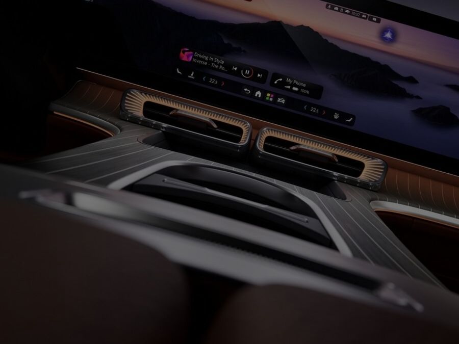 Mercedes-Benz GLC Electric Centre Console