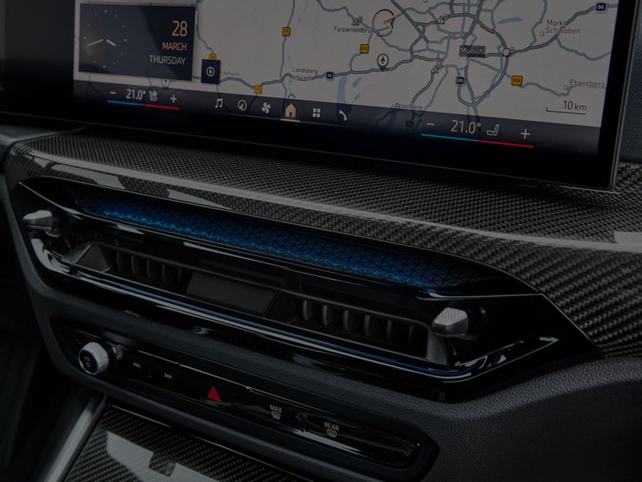 BMW 3 Series Screen And Controls