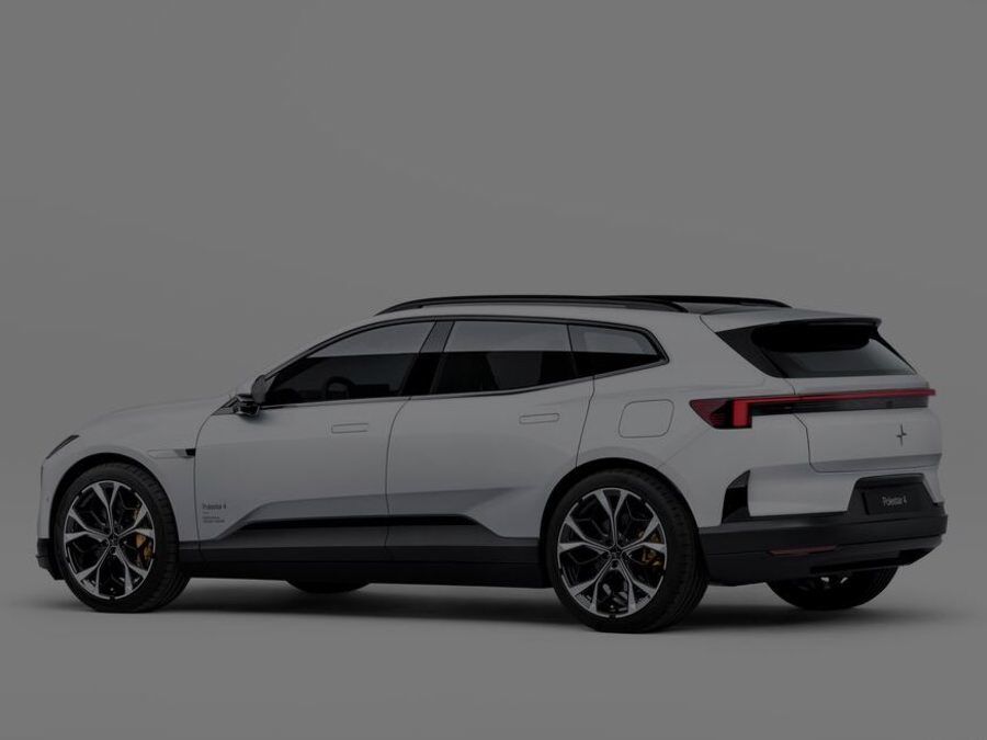 Polestar 4 SUV Rear Three Quarter